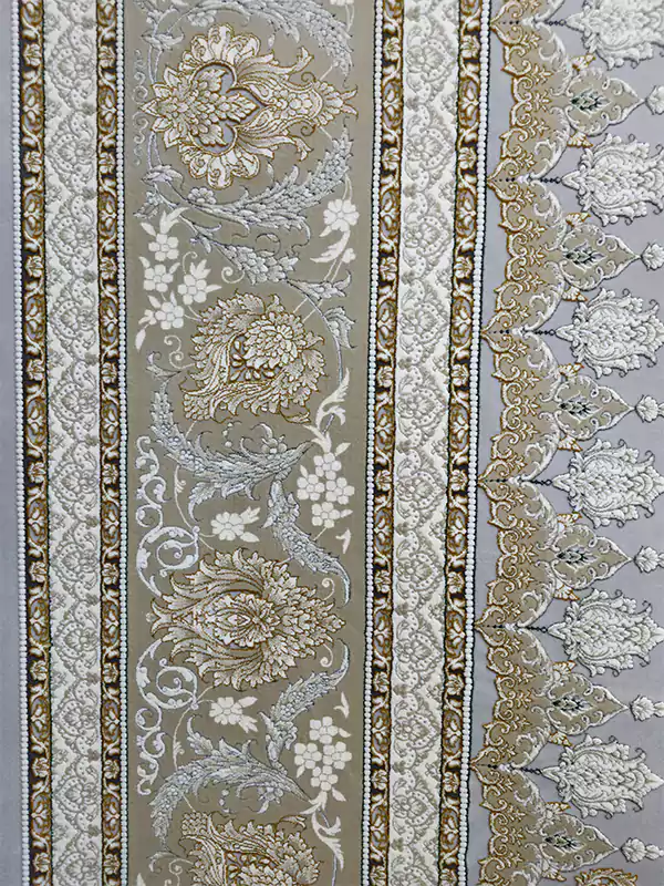 فرش 1200 شانه طرح البرز یخی