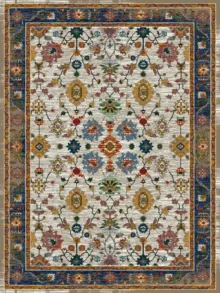 فرش 700 شانه طرح سلطان آباد کرم