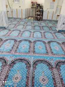 فرش مسجدالنبی شهرستان دلگان