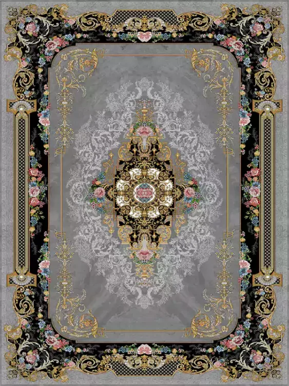 فرش 700 شانه طرح ملودی