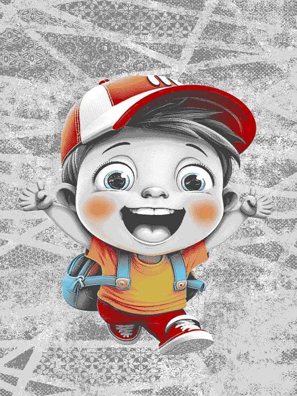 فرش اتاق کودک کد 629