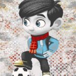 فرش اتاق کودک کد 649