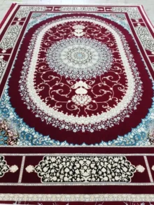 فرش 700 شانه طرح صدرا قرمز