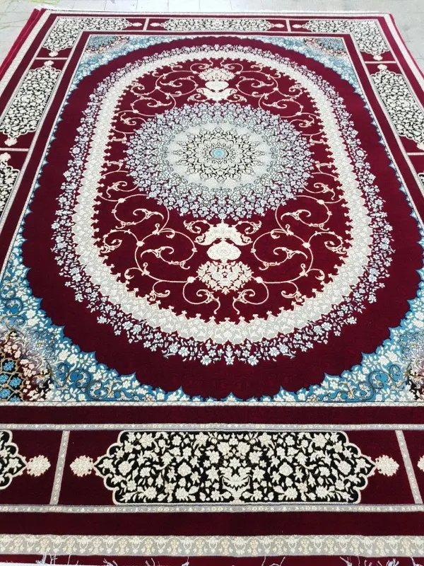 فرش 700 شانه طرح صدرا قرمز