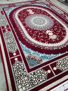 فرش 700 شانه طرح صدرا قرمز