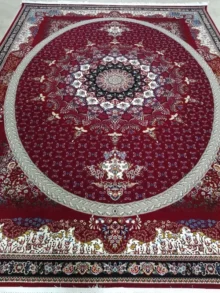 فرش 700 شانه طرح شبستان قرمز