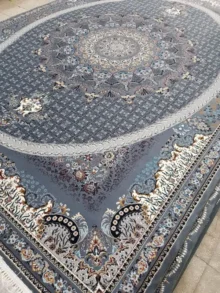 فرش 700 شانه طرح شبستان دودی
