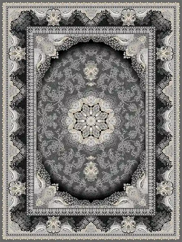 فرش 700 شانه طرح ارمغان دودی