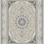 فرش 700 شانه طرح ارمغان نقره ای