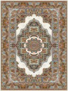 فرش طرح حوض نقره 700 شانه