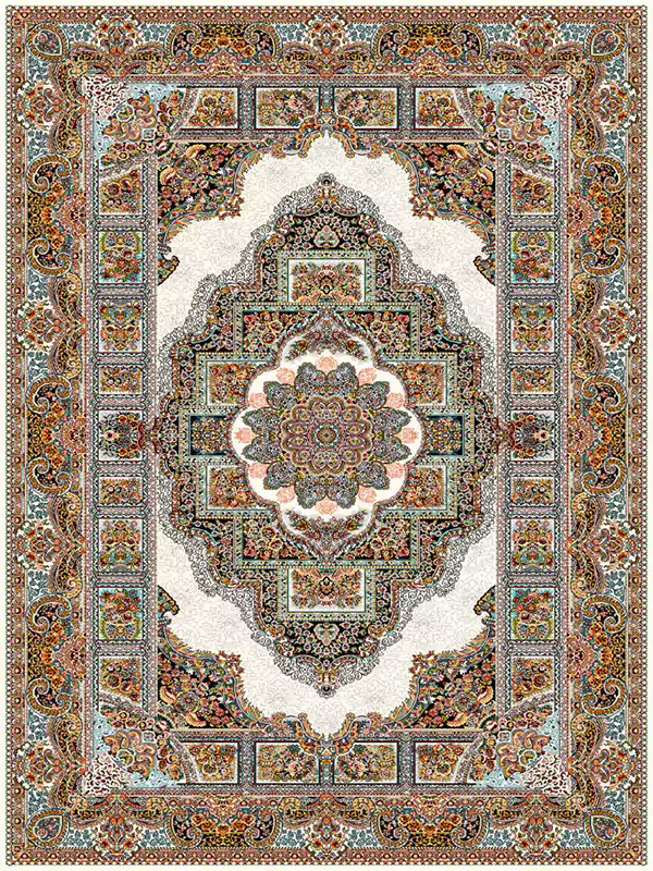 فرش 700 شانه طرح حوض نقره فرش 700 شانه طرح حوض نقره