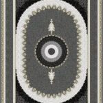 فرش 700 شانه طرح ساوین دودی