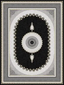 فرش 700 شانه طرح ساوین سرمه ای