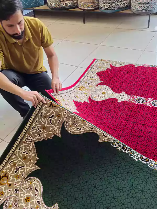 فرش سجاده ای طرح تینا