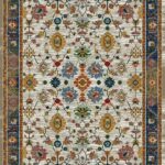 فرش 700 شانه طرح سلطان آباد کرم