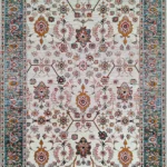 فرش سلطان آبادی طرح سانا کرم