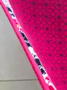 فرش سجاده ای قرمز طرح تینا