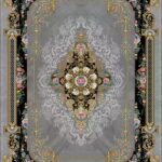 فرش 700 شانه طرح ملودی دودی