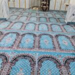 فرش سجاده ای مسجدالنبی دلگان 700 شانه تراکم 2550