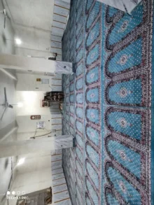 فرش سجاده ای مسجدالنبی دلگان 700 شانه تراکم 2550